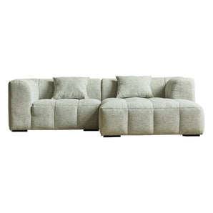 Bora Sofa i Olivengrøn - Høyrevendt - 240 cm