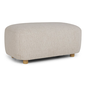 Nolio puff - Beige Bouclé