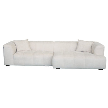 Bora Sofa i Beige Boucle - Højrevendt - 300 cm - Hofstra & Wagner