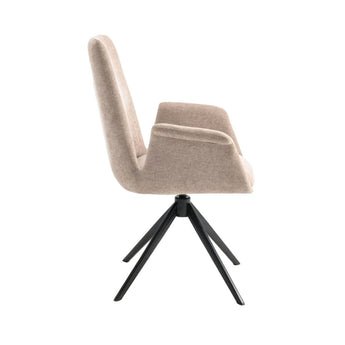 Arvik spisebordsstol med 180/360 graders drejefod - Hofstra & Wagner