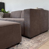 Balu Sofa - Grå Fløjl - Hofstra & Wagner