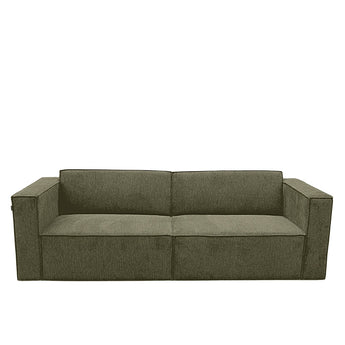 Balu Sofa - Grøn inkl. puf - Hofstra & Wagner