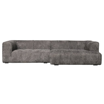 Bora Sofa i Grå Boucle - Højrevendt - 300 cm - Hofstra & Wagner