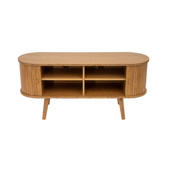 Trewood TV bord i Natur Eg - 120 cm - Hofstra & Wagner