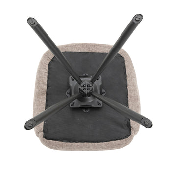 Vienna Spisebordsstol med drejefunktion - Beige Stof - Hofstra & Wagner