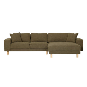 Maloy Sofa - Vendbar Chaiselong 300 cm - Grønn