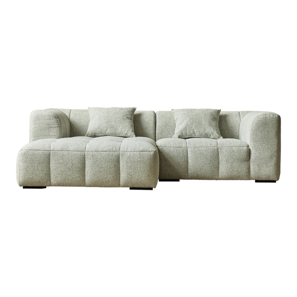 Bora Sofa - Venstrevendt - 240 cm - Olivengrøn