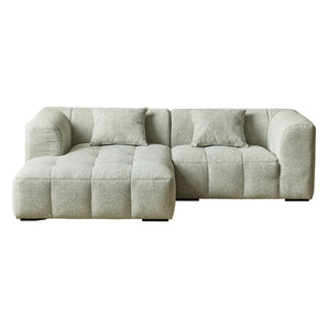 Bora Sofa i Olivengrøn - Venstrevendt - 240 cm
