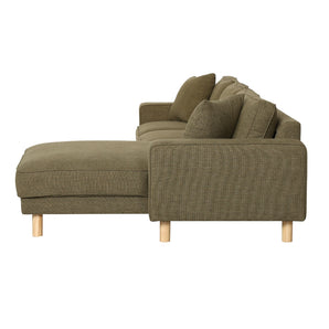 Maloy Sofa - Vendbar Chaiselong 300 cm - Grønn