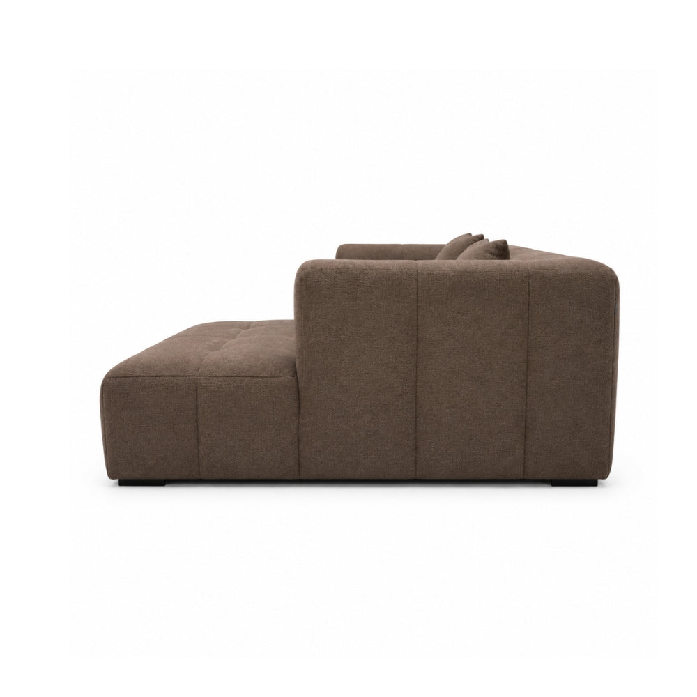 Bora Sofa - Brun - Høyrevendt - 240 cm