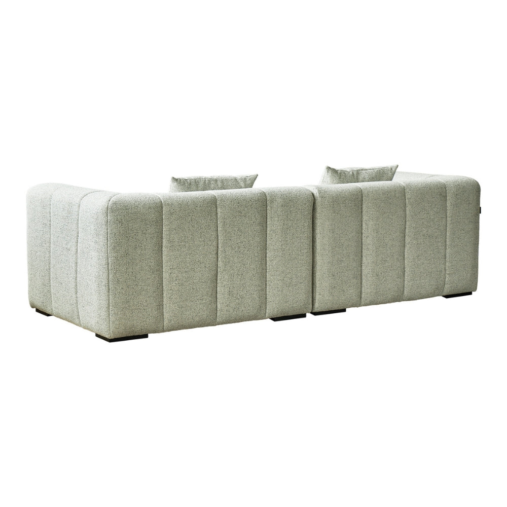 Bora Sofa - Høyrevendt - 240 cm - Olivengrøn