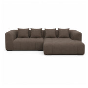 Bora Sofa - Høyrevendt - 300 cm XL - Brun