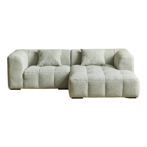 Bora Sofa i Olivengrøn - Højrevendt - 240 cm