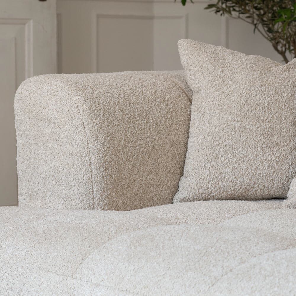 Bora Sofa - Venstrevendt - 300 cm XL - Beige Boucle