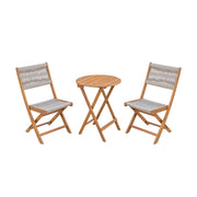Mandal Bistrosett - 2 pers. m. bord - Akasietre