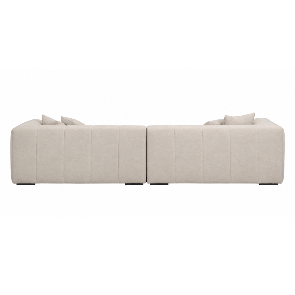 Bora Sofa - Venstrevendt - 300 cm XL - Beige Boucle Heroy