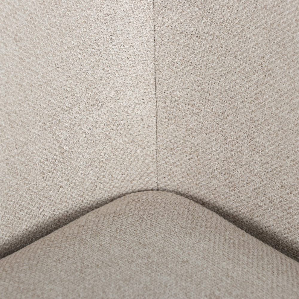 Balder 3-personers Sofa m. Puff - Beige Lumos