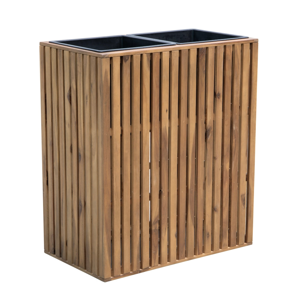 Plantekasse - 80x70x40 cm - Akasie