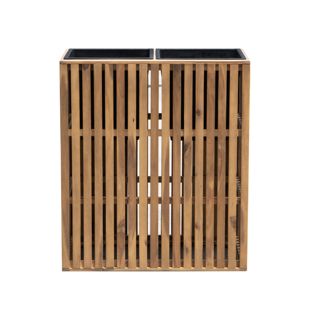 Plantekasse - 80x70x40 cm - Akasie