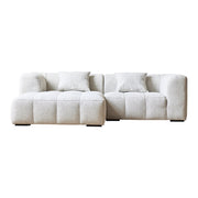 Bora Sofa - Venstrevendt - 240 cm - Hvid