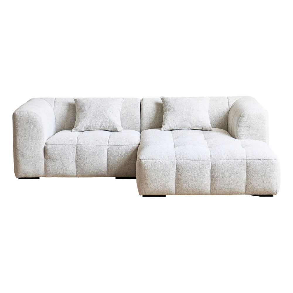 Bora Sofa - Høyrevendt - 240 cm - Hvid