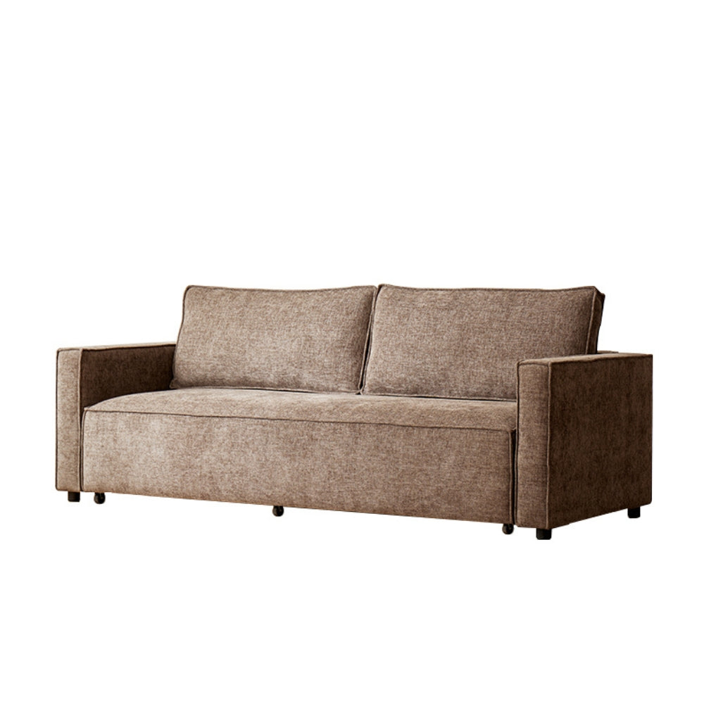 Milano Sovesofa I Brun stoff - 232 cm