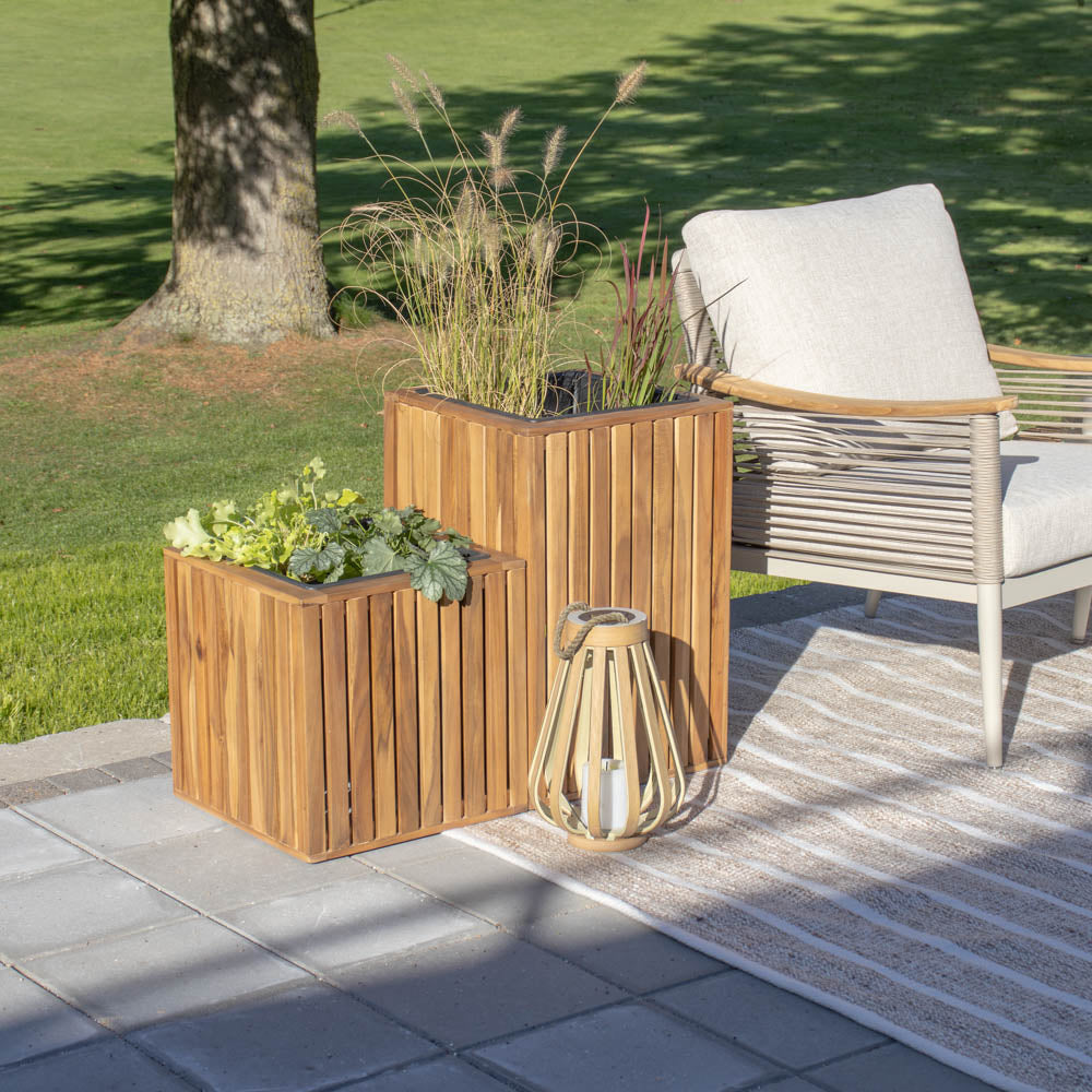 Plantekasse - 60x40x40 cm - Akasie