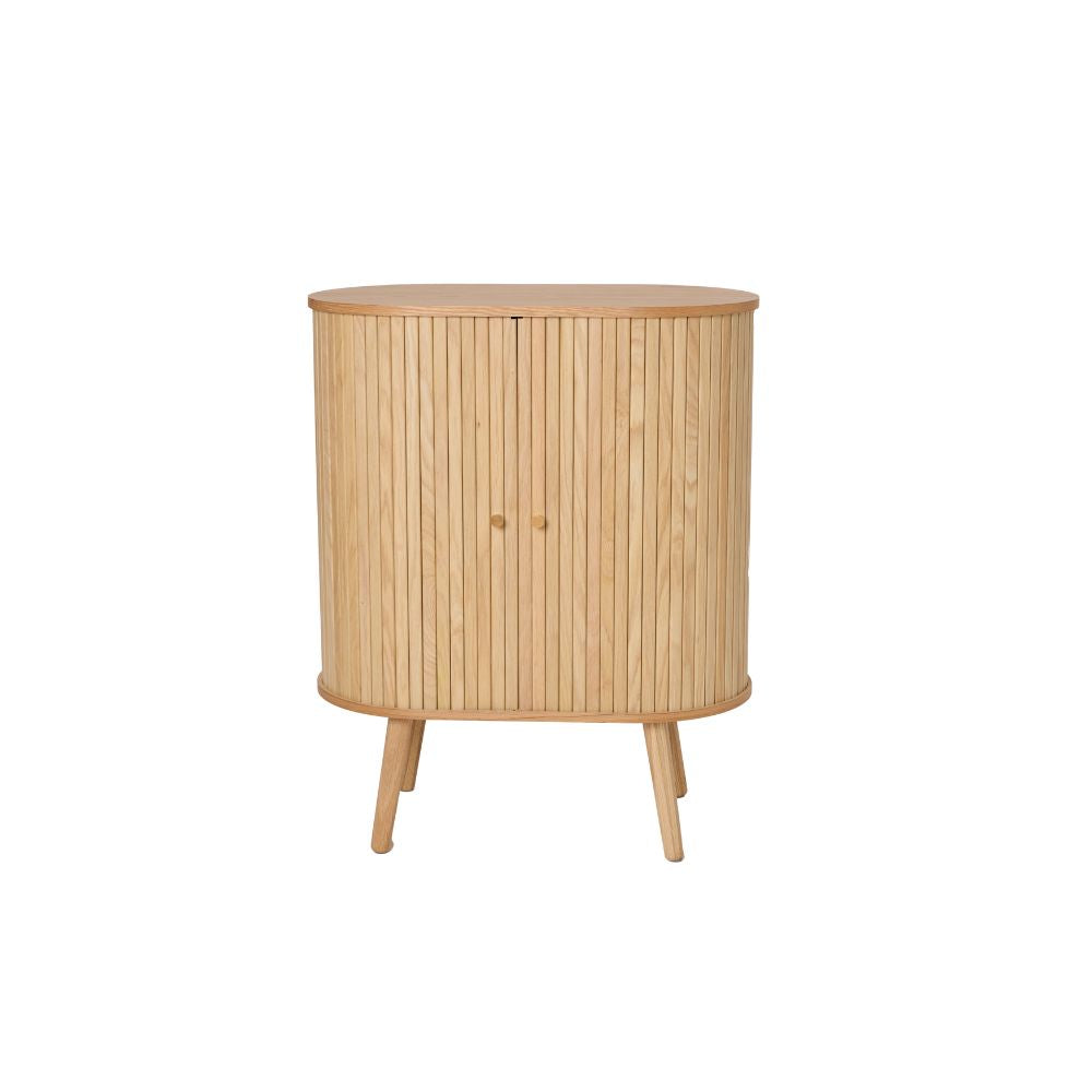 Asta Jalousieskap - Natur Eik - 70 cm