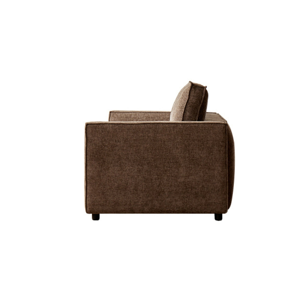 Milano Sovesofa I Brun stoff - 232 cm