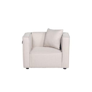 Elias barnestol 60 cm - Beige