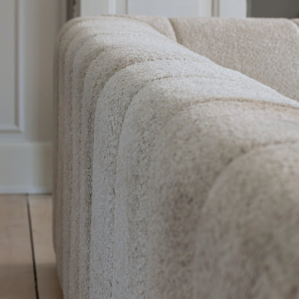 Bora Sofa - Venstrevendt - 300 cm - Beige Boucle