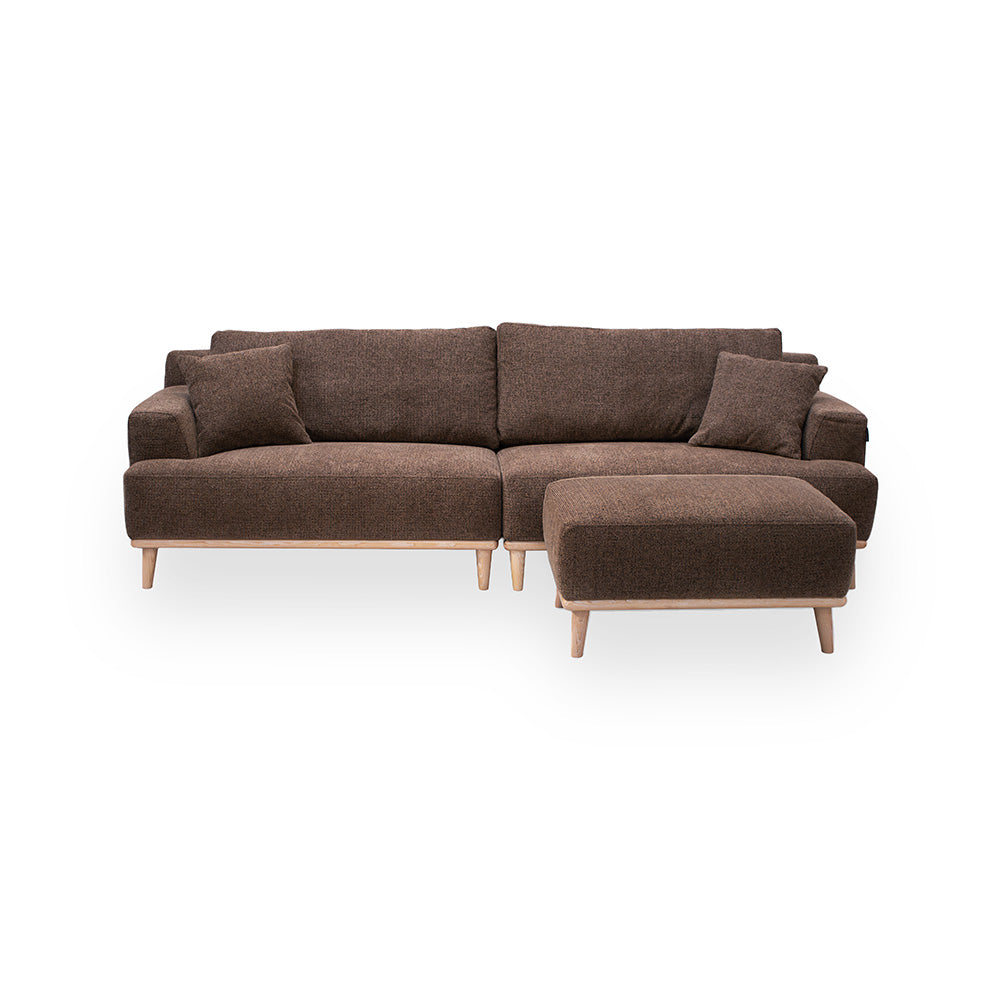 Tomson 4-pers. Sofa - 260 cm - Brun