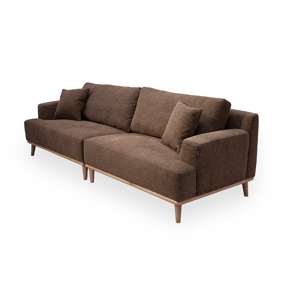Tomson 4-pers. Sofa - 260 cm - Brun