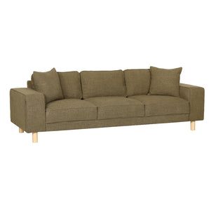 Maloy Sofa - 3-seters 240 cm - Grønn