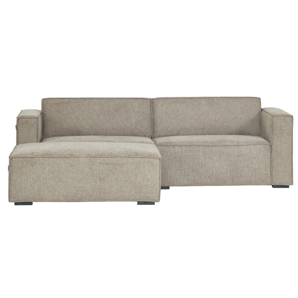 Balu Sofa m. Puff - 240 cm - Sand