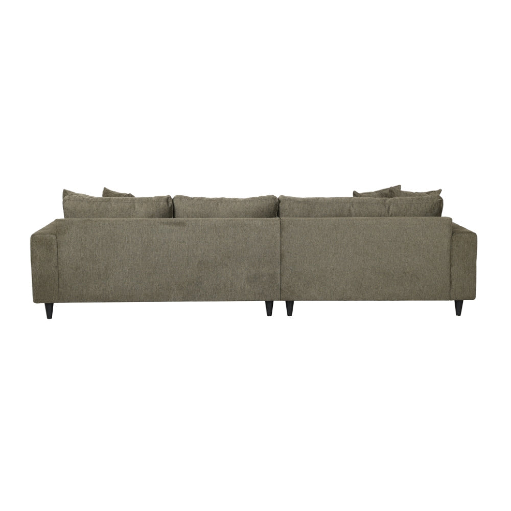 Milo Sofa - Vendbar Sjeselong - 283 cm - Grønn