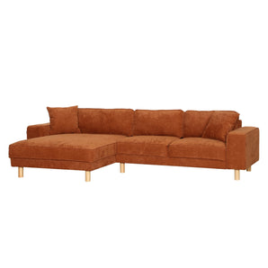 Maloy Sofa - Vendbar Chaiselong 300 cm - Rust