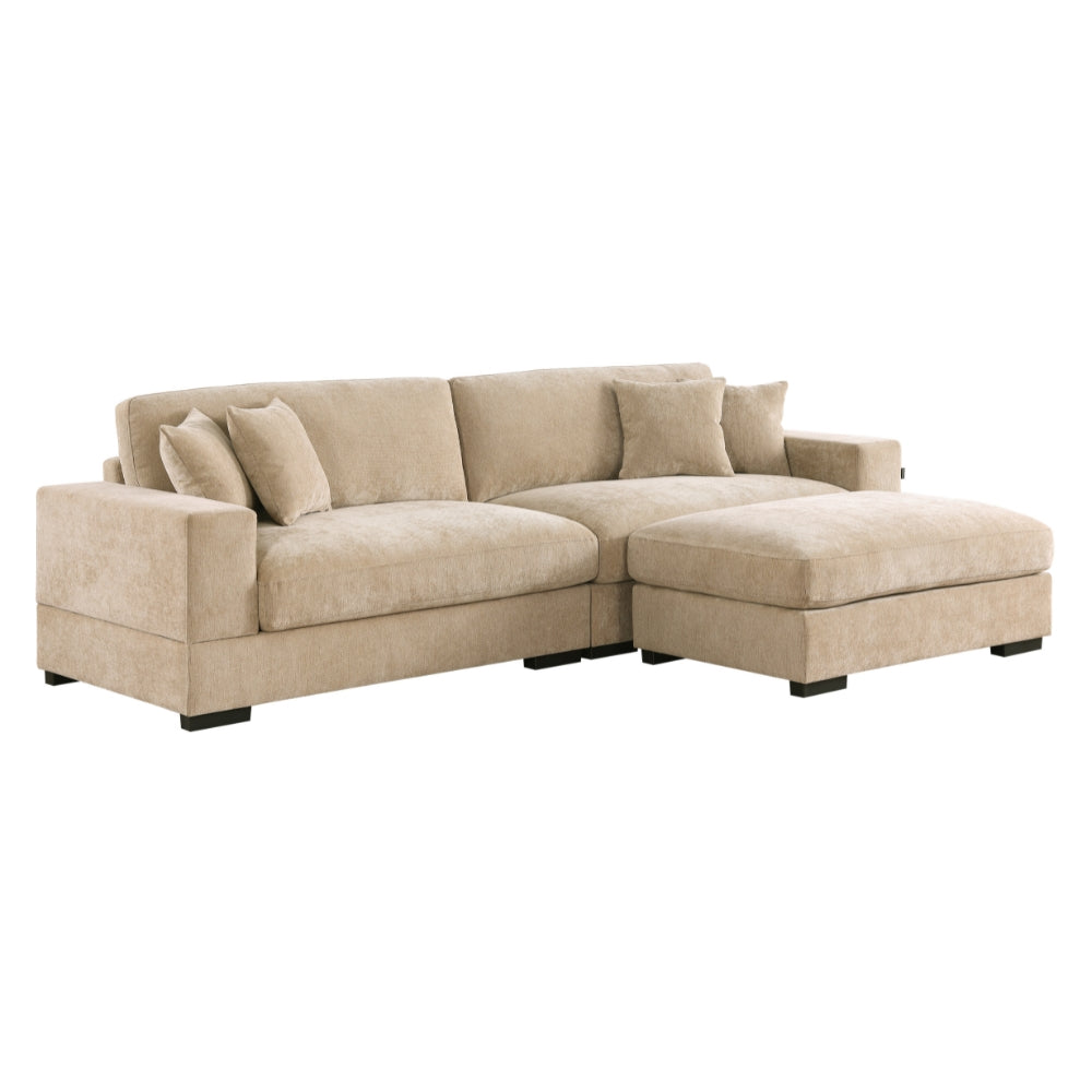 Callie 3-pers sofa 300 cm - Karamell