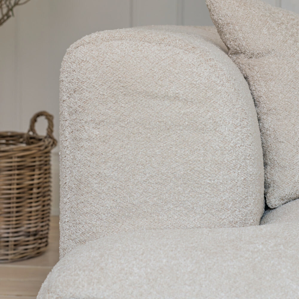 Bora Sofa - Venstrevendt - 300 cm - Beige Boucle