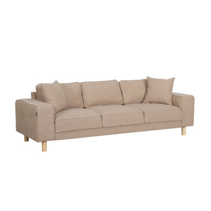 Maloy Sofa - 3-seters 240 cm - Beige