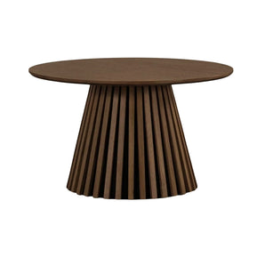 Måne Lamel Sofabord - Smoked Eik Ø78 cm