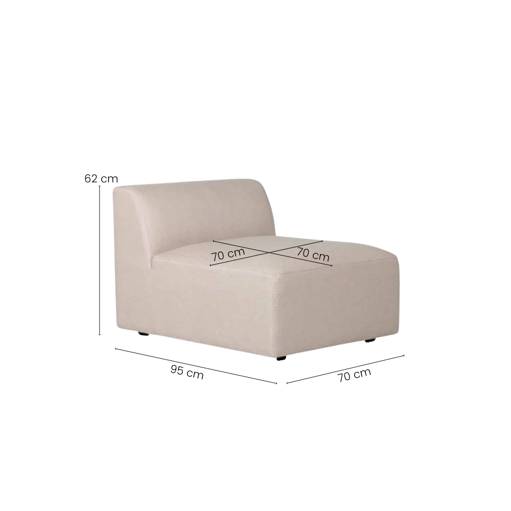 Balder Sete Modul - Beige Lumos