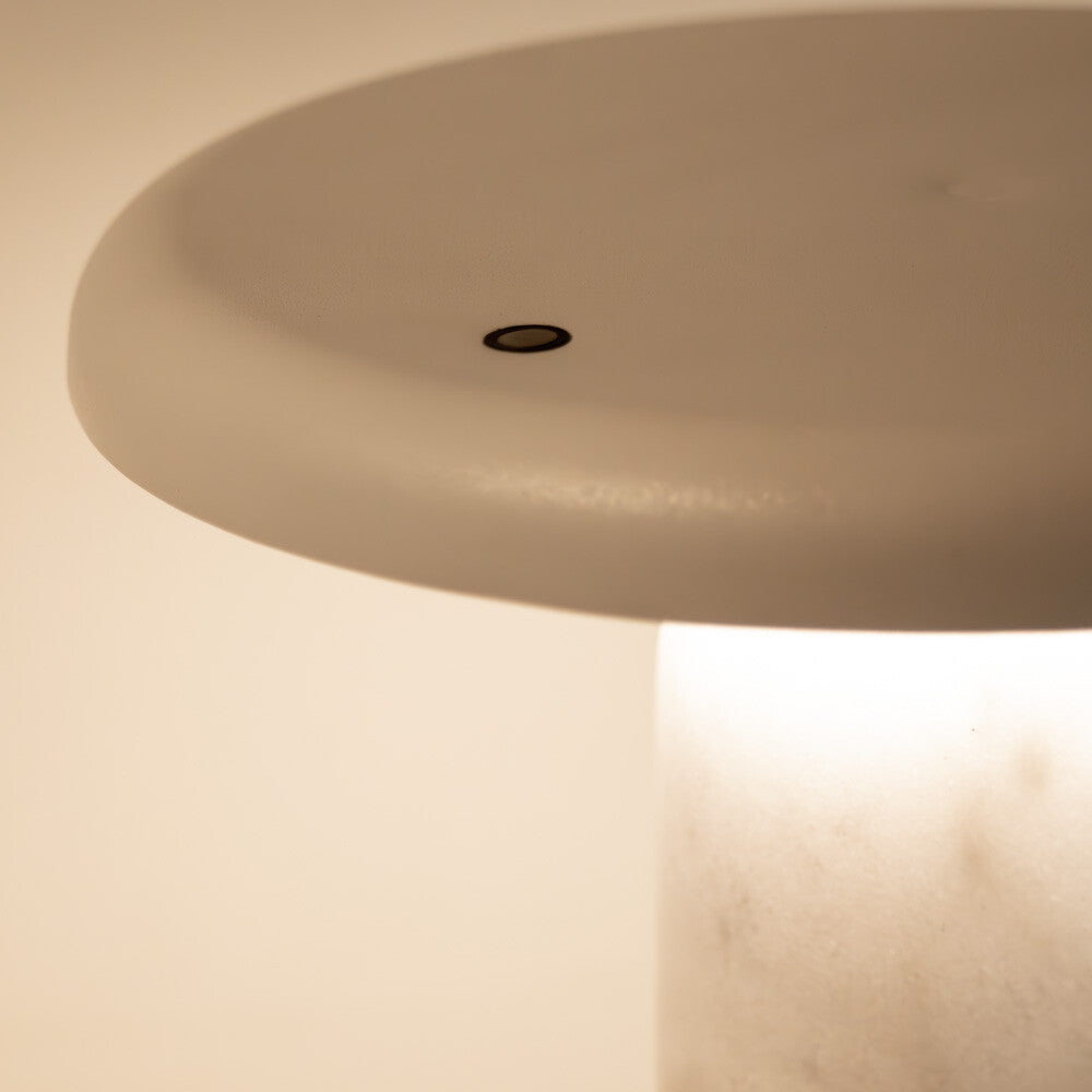 Bello Bordlampe - Hvid Marmor