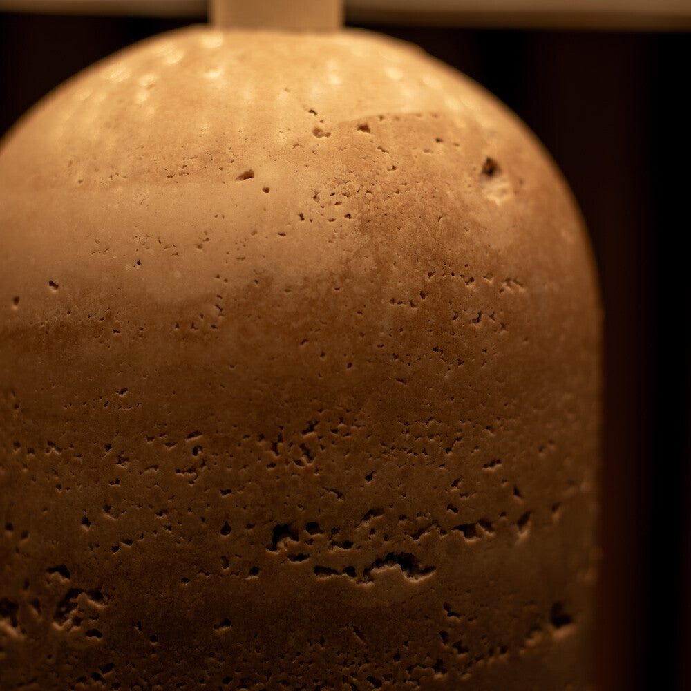 Bello Bordlampe - Beige Stein