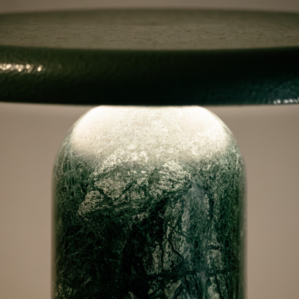 Bello Bordlampe - Grønn Marmor