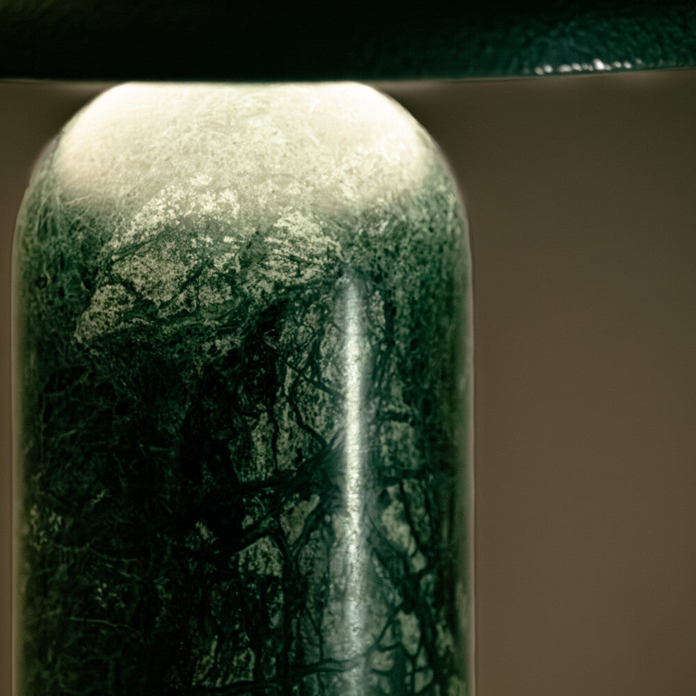 Bello Bordlampe - Grønn Marmor