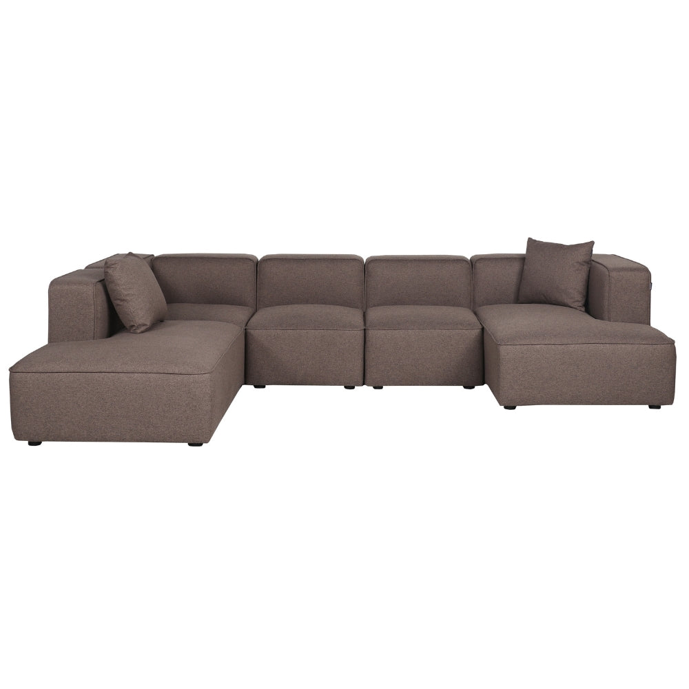 Benne U-modulsofa - Høyrevendt - Mokka