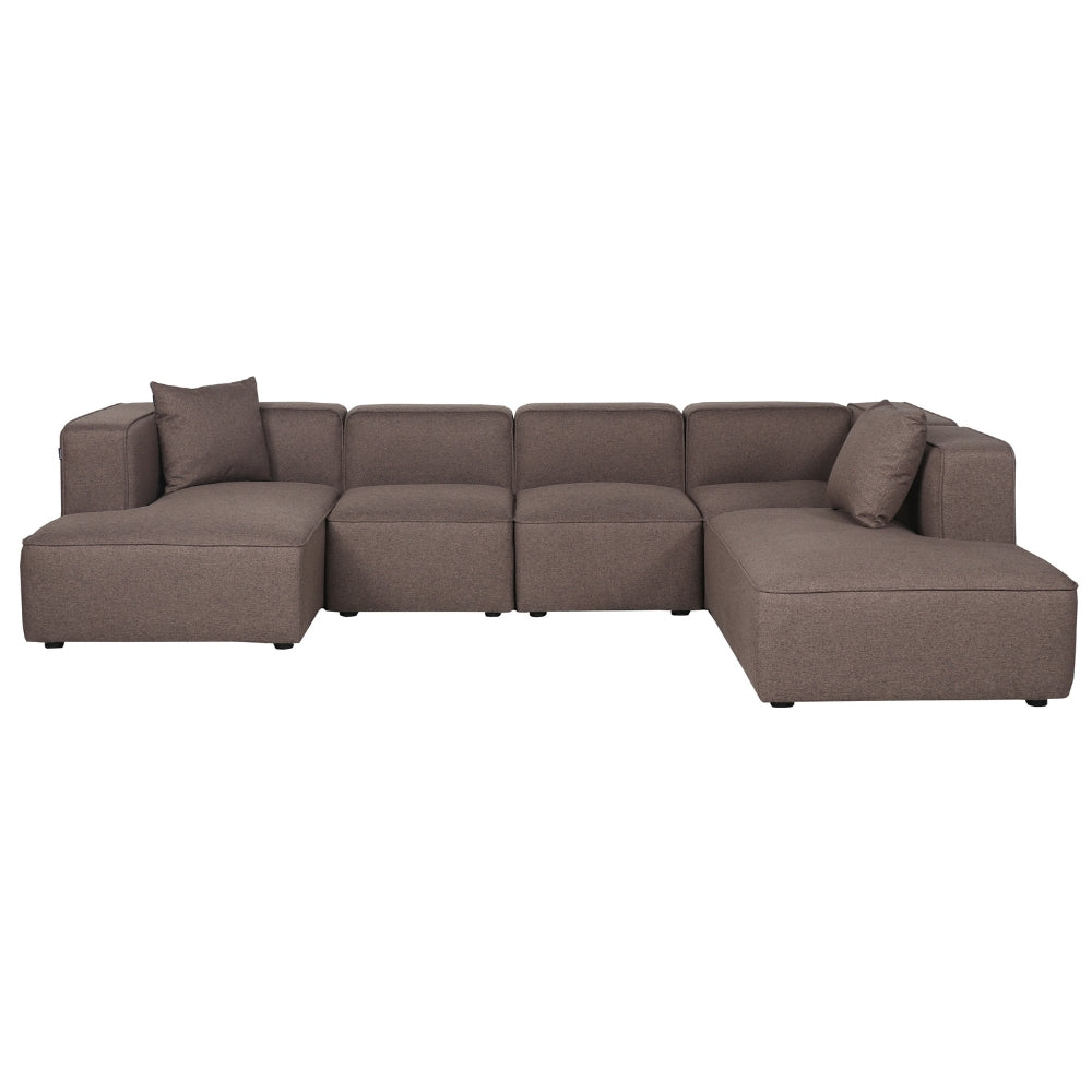 Benne U-modulsofa - Venstrevendt - Mokka