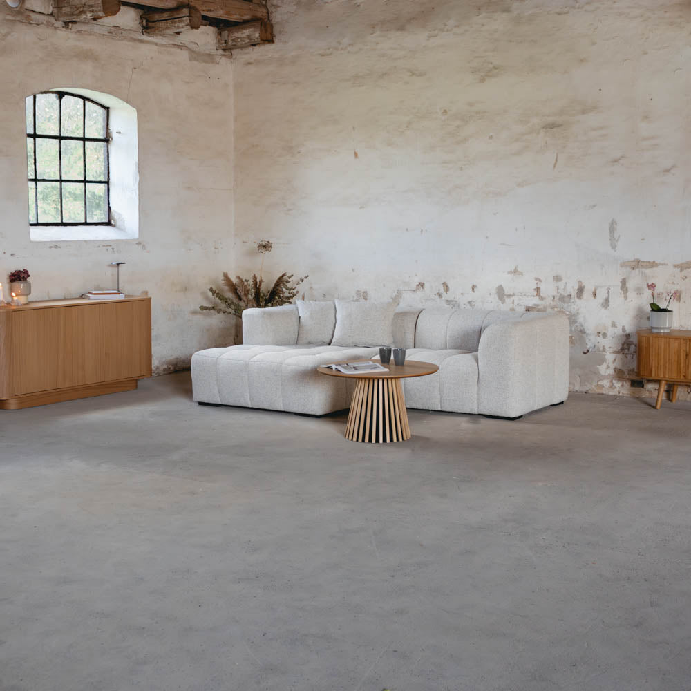 Bora Sofa - Venstrevendt - 240 cm - Hvid