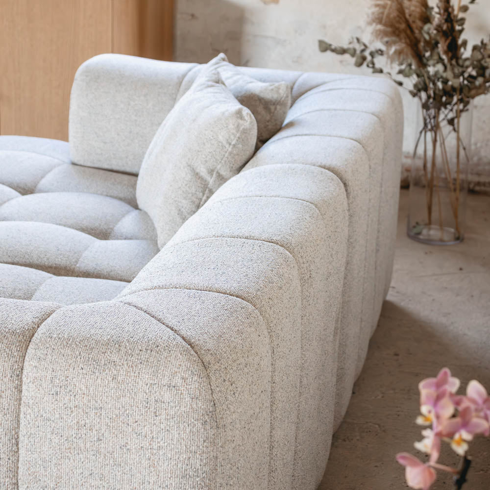 Bora Sofa - Venstrevendt - 240 cm - Hvid